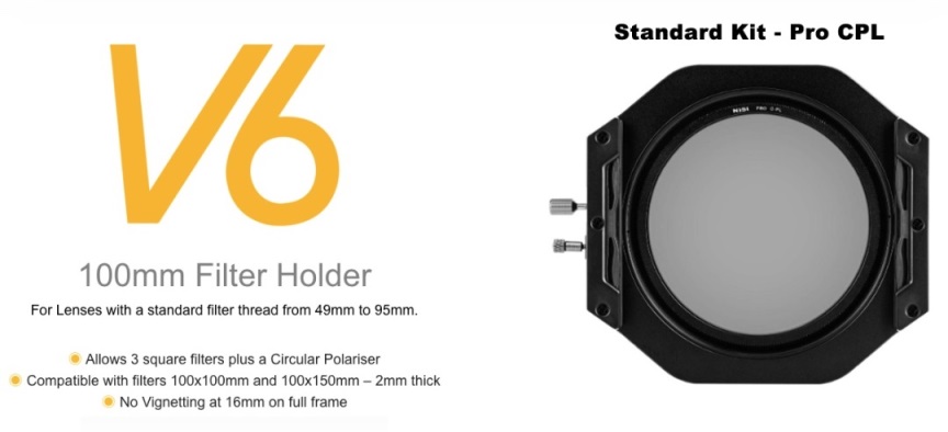 NiSi V6 100MM FILTER